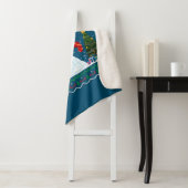 ロブスター醜いクリスマスギフトサンタライディングロブスターキリスト シェルパブランケット (インサイチュ)