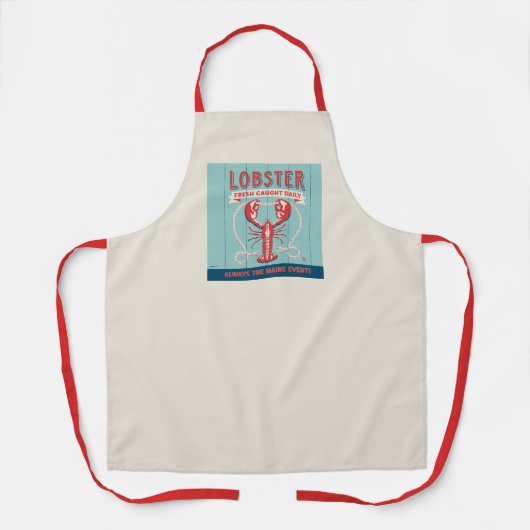 ロブスター鮮度の取れた毎日 |メイン エプロン (正面)