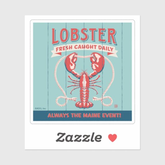 ロブスター鮮度の取れた毎日 |メイン シール (シート)