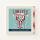 ロブスター鮮度の取れた毎日 |メイン ノートブック (裏面)