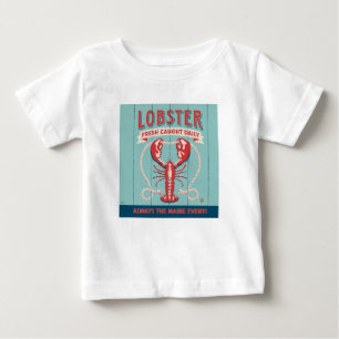 ロブスター鮮度の取れた毎日 メイン ベビーTシャツ