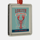ロブスター鮮度の取れた毎日 |メイン メタルオーナメント (右)