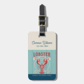 ロブスター鮮度の取れた毎日 |メイン ラゲッジタグ (正面縦)