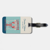 ロブスター鮮度の取れた毎日 |メイン ラゲッジタグ (裏面横)