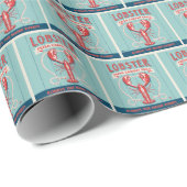 ロブスター鮮度の取れた毎日 |メイン ラッピングペーパー (ロールコーナー)