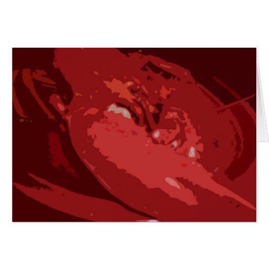 ロブスター2カード (正面横)