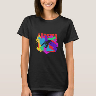 ロブスター アニマル モザイク パズル Tシャツ