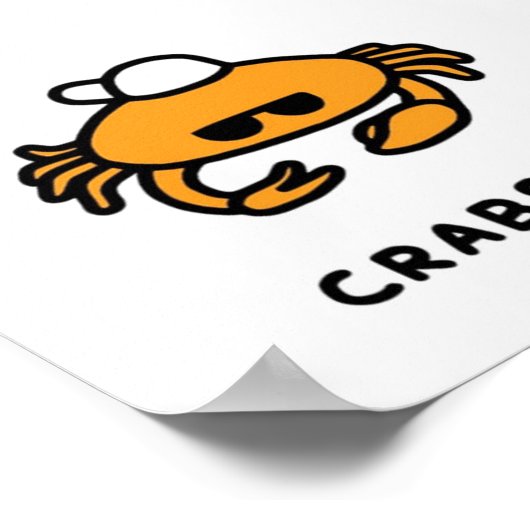 ロブスター+カニ ポスター (角)