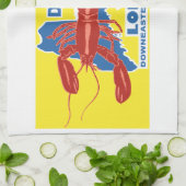 ロブスター キッチンタオル (折り畳み)