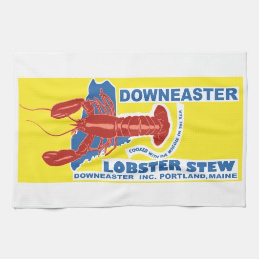 ロブスター キッチンタオル (横)
