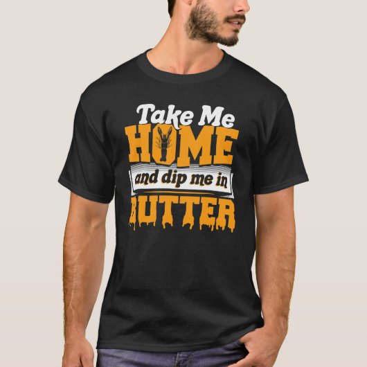 ロブスター シーフード 釣り 甲殻類 エビ ロブスター Tシャツ (正面)