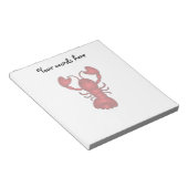 ロブスター ノートパッド (アングル)