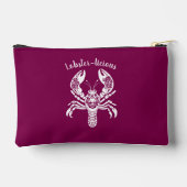 ロブスター – フィッシャーマンコア – ハワイアン – ワイン アクセサリーポーチ (裏面)