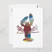 ロブスター ポストカード (正面/裏面)