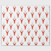 ロブスター ラッピングペーパー (フラット)
