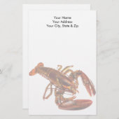 ロブスター 便箋 (正面/裏面)