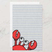 ロブスター 便箋 (正面/裏面)