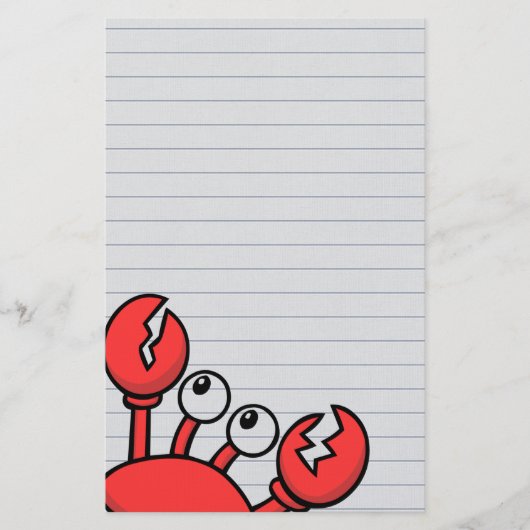 ロブスター 便箋 (正面)