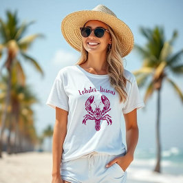 ロブスター – 漁師コア – ハワイアン – 熱帯 –  Tシャツ