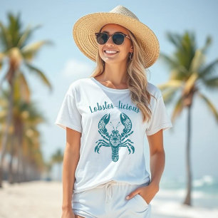 ロブスター – 漁師コア – ハワイアン – 熱帯 – Tシャツ