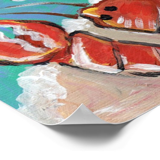 ロブスター#1 ポスター (角)