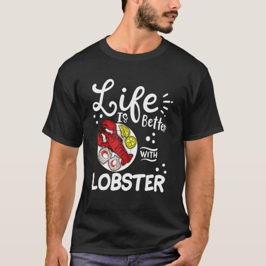 ロブスター Tシャツ (正面)
