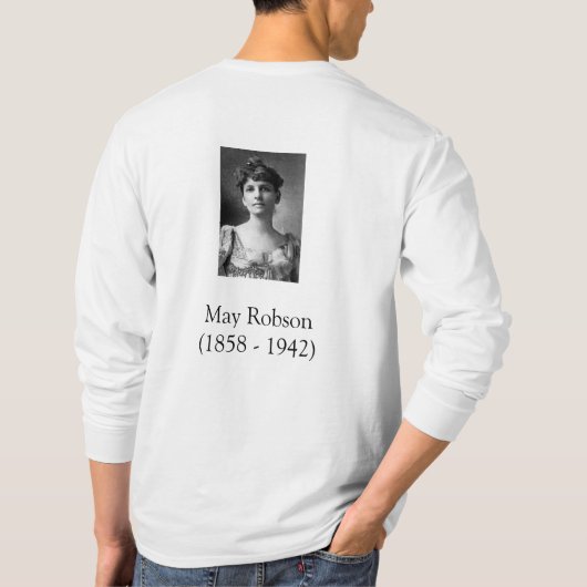 ロブソンTシャツの婦人 Tシャツ (裏面)
