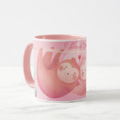 ロブマグのナマケモノ マグカップ (正面左)