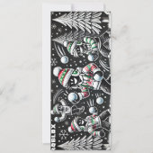 ロブロクソのクールシャルボードクリスマスカード シーズンカード (正面)