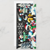 ロブロクソのクールシャルボードクリスマスカード シーズンカード (正面/裏面)