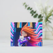 ロブロックスTシャツ ポストカード (スタンド正面)