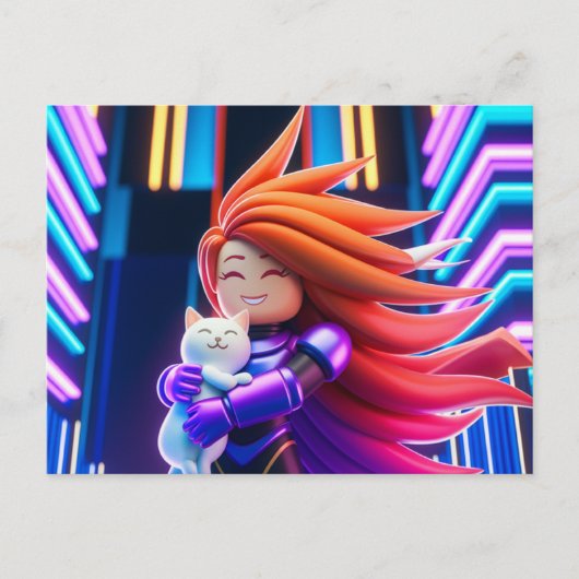 ロブロックスTシャツ ポストカード (正面)