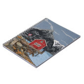 ロブロフテンベルゲンノルウェーランドスケープイラストレーション ノートブック (左側)