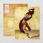 ロヘシアダンサー ポストカード (正面/裏面)