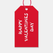 ロベバーズバレンタインデーのギフトラベル ギフトタグ (正面)