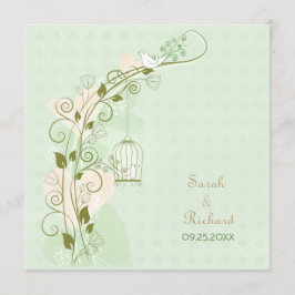 ロベバーズミント結婚式招待状 招待状