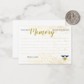 ロベバードのメキシコブライダルシャワーお気に入りの記憶 ノートカード (正面/裏面インサイチュ)