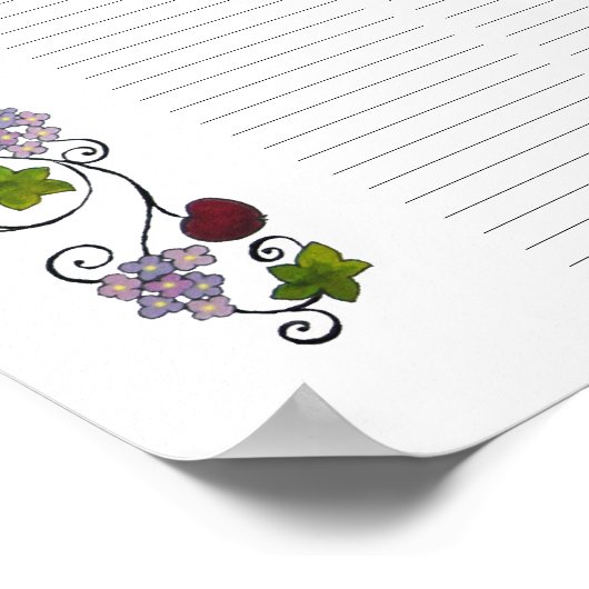 ロベバード、120ゲストのクーカー結婚の証明書 ポスター (角)