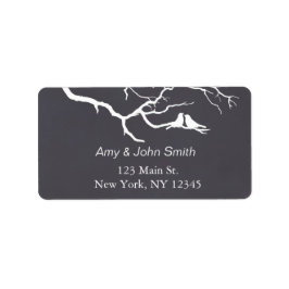 ロベバードchalkboard住所 シールロベバード4 ラベル