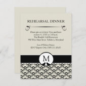 ロベバ結婚ーズリハーサルディナー招待状 招待状 (正面/裏面)