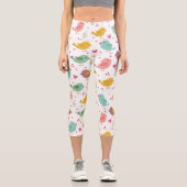 ロベバ魅力的リズカプリレギンス カプリレギンス (正面)