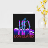 ロベランスキー及びスノーボードレトロ90sロベラン カード (黄色い花)