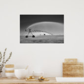 ロベランド・コロラド東部の赤外線ピボットスプリンクラー ポスター (キッチン)