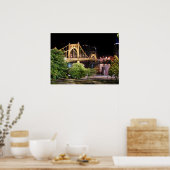 ロベルト・クレメンテ・ブリッジ – ピッツバーグ,ペンシルバニア ポスター (キッチン)