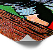 ロベルノーン裏切りロマンスヴィンテージ漫画 ポスター (角)