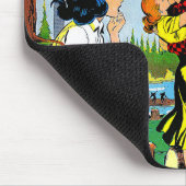 ロベルノーン裏切りロマンスヴィンテージ漫画 マウスパッド (コーナー)