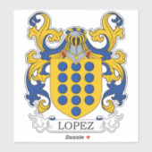 ロペス家紋 シール (シート)