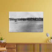 ロペス島，ワ – サンフアン キャンバスプリント (インサイチュ (リビング))