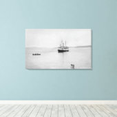 ロペス島(WA) - Rosalie Ferry San Juan キャンバスプリント (インサイチュ (ウッドフロア))