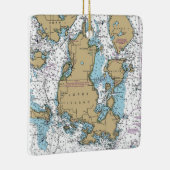 ロペス島WAチャート セラミックオーナメント (右)